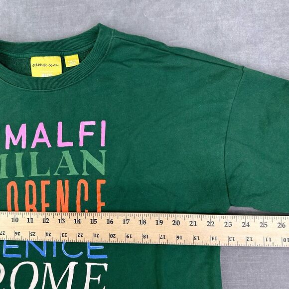 Anthropologie Green Graphic Sweatshirt - Picture 6 of 8